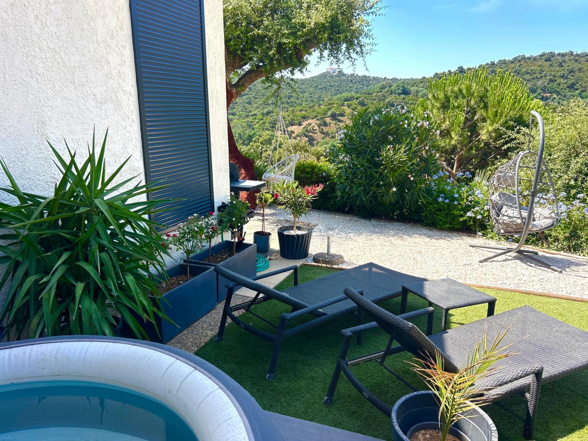 Belle Chambre Privee Avec Le Jardin Privatif Et Le Jacuzzi 카발레르쉬르메르 외부 사진